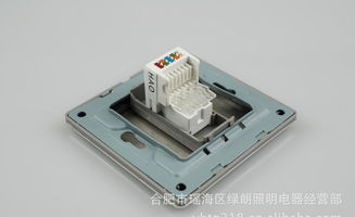 墻壁開關聚正精品F7系列電腦插座 價格、廠家、圖片與計算機維修指南